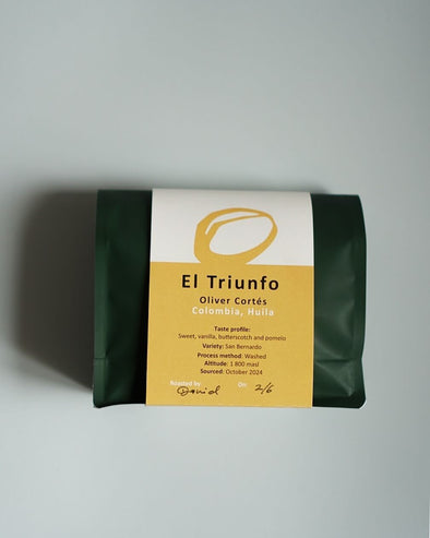 Colombia - El Triunfo - competition coffee